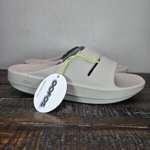 NEW Oofos OOahh Womens Size 11 Recovery Slip-On Beach Sandals Slides Nomad